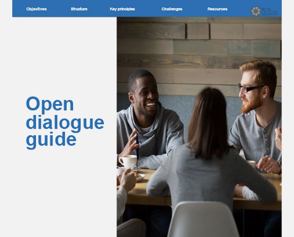Open dialogue resource